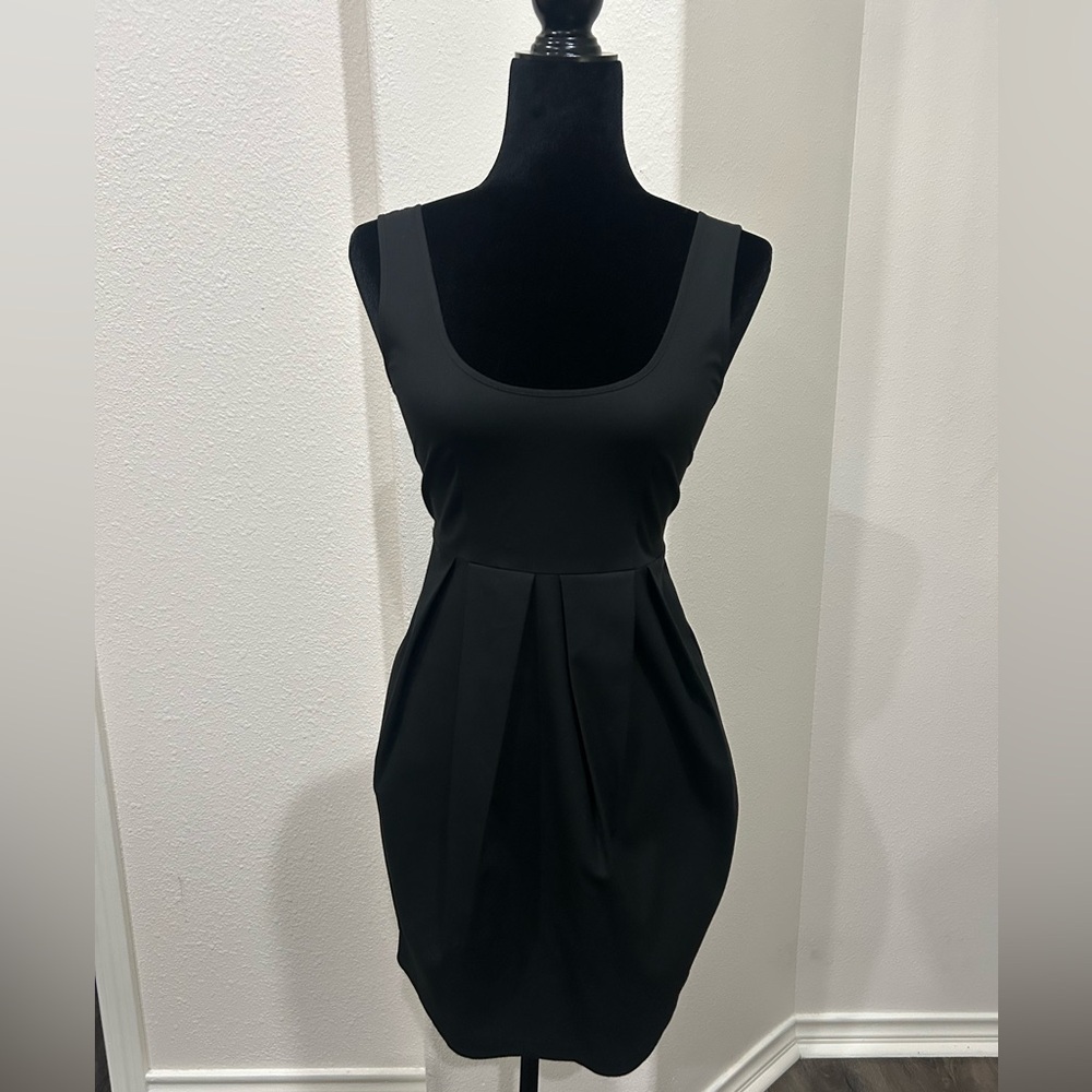 Armani Exchange Black Mini Dress